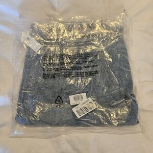 Old Navy Jeans Mens 36x30 Light Wash Blue Loose Straight Built-In Flex Denim NIP